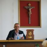 Alfonso Caccese durante il suo intervento all'incontro