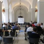 Aula del Seminario durante l'intervento di Fabio Nones e di P. Rubervall