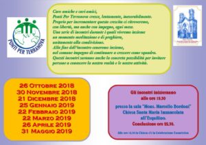 calendario incontri 2019